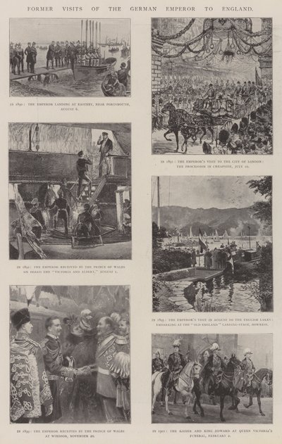 Former Visits of the German Emperor to England by William Heysham Overend