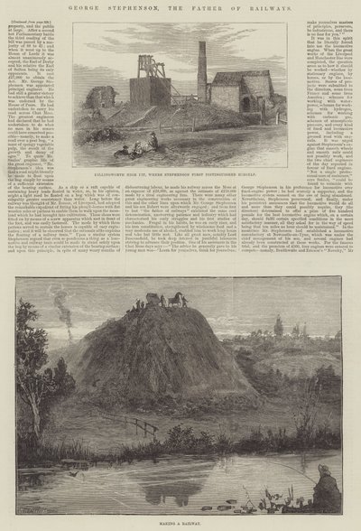 George Stephenson, the Father of Railways by William Heysham Overend