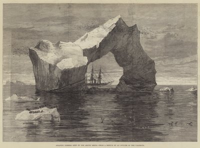 Gigantic Iceberg seen by the Arctic Ships by William Heysham Overend