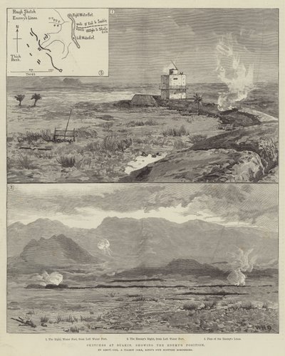 Sketches at Suakin, showing the Enemy