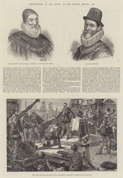 Tercentenary of the Defeat of the Spanish Armada, 1588 by William Heysham Overend
