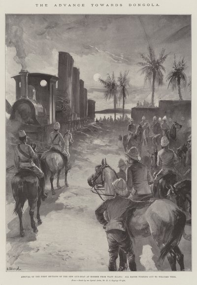 The Advance towards Dongola by William Heysham Overend