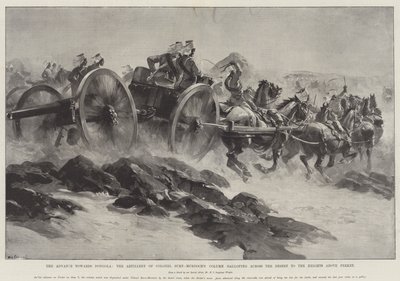 The Advance towards Dongola, the Artillery of Colonel Burn-Murdoch