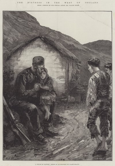 The Distress in the West of Ireland by William Heysham Overend