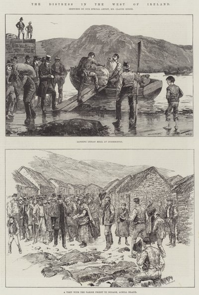 The Distress in the West of Ireland by William Heysham Overend