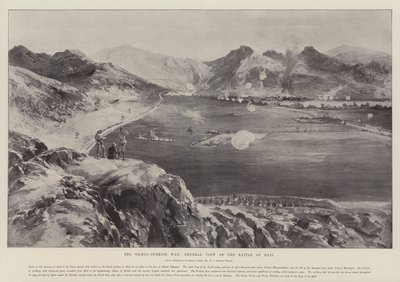 The Graeco-Turkish War, General View of the Battle of Mati by William Heysham Overend