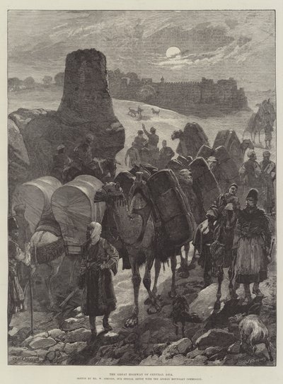 The Great Highway of Central Asia by William Heysham Overend