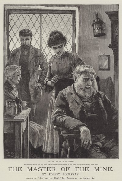 The Master of the Mine, by Robert Buchanan by William Heysham Overend