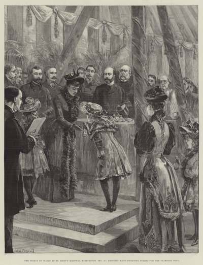 The Prince of Wales at St Mary