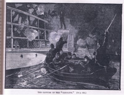 The Capture of the Caroline AD 1838 by William Heysham Overend