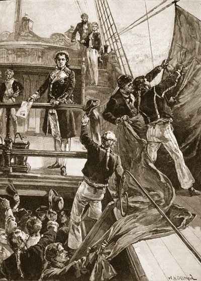 The Mutiny at Spithead: Hauling Down the Red Flag on the 