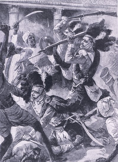 The second Relief of Lucknow, illustration from 