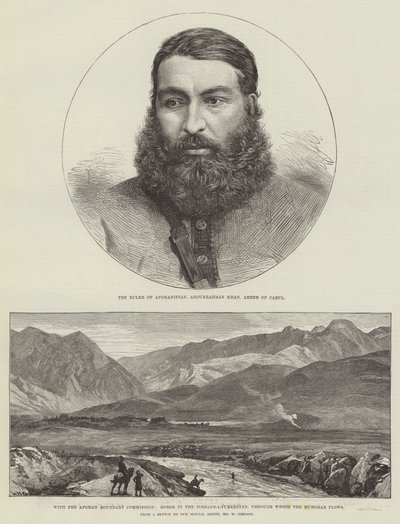 With the Afghan Boundary Commission by William Heysham Overend