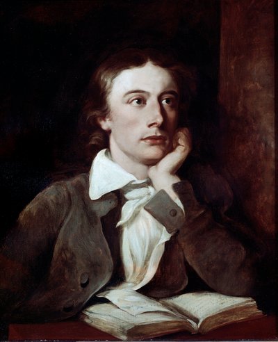 Portrait of the British Poet John Keats by William Hilton