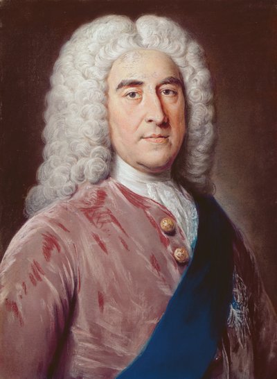 Portrait of Thomas Pelham Holles, Duke of Newcastle under Lyme by William Hoare