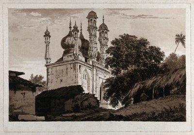 A Mosque at Gazipur by William Hodges