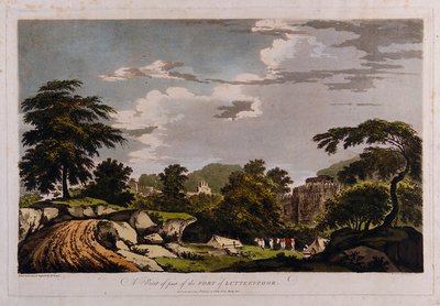 A View of Part of the Fort at Lutteefpoor by William Hodges