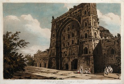 A View of a Mosque, i.e. Tomb at Jionpoor by William Hodges