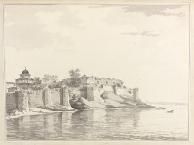 A View of the Fort of Allahabad by William Hodges
