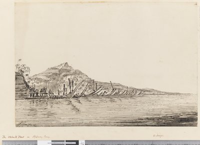 The Otaheite Fleet at Appany Bay by William Hodges