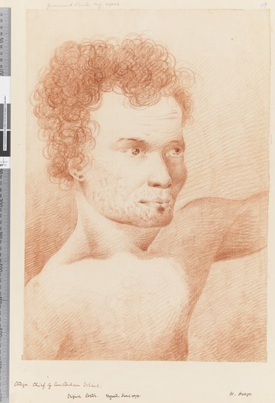 Otago, chief of Amsterdam Island by William Hodges