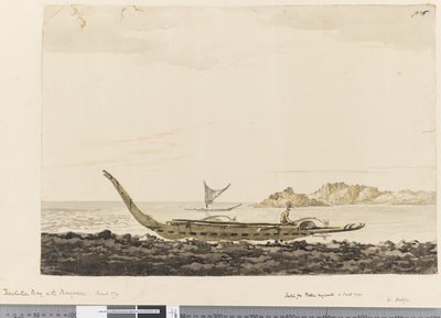 Resolution Bay in the Marquesas, 1774 by William Hodges