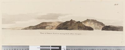 View of Porto Santo bearing North distant 2 Leagues by William Hodges