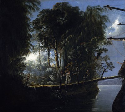 Pickersgill Harbor, Dusky Bay (New Zealand) by William Hodges