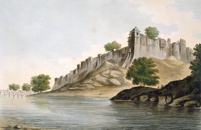 A View of the Fort of Ilionpoor upon the Banks of the River Goomty from 