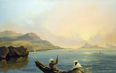 Tahiti: view of the province of Oparree, the island of Otaheite, and part of the island of Moorea by William Hodges