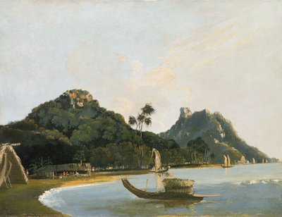 View of Part of Owharre [Fare] Harbour, Island of Huahine by William Hodges