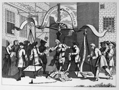 (Ticket) for the Benefit of James Spiller (the Player) by William Hogarth