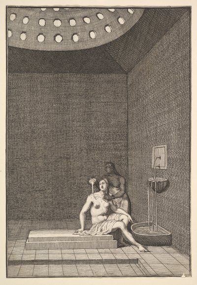 A Turkish Bath, from Aubry de La Mottrayes Travels throughout Europe, Asia and into Part of Africa by William Hogarth