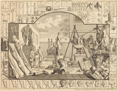 Analysis of Beauty: Plate 1 by William Hogarth
