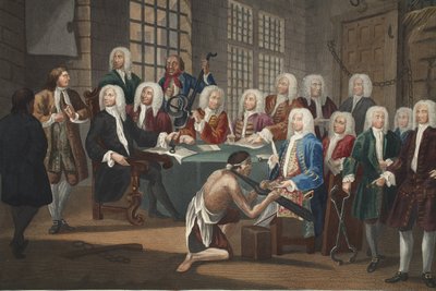 Bambridge on Trial for Murder by a Committee of the House of Commons, Illustration from 
