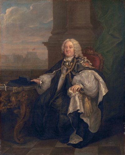 Benjamin Hoadly, Bishop of Winchester, 1742 by William Hogarth