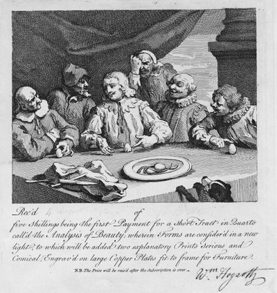 Columbus Breaking the Egg by William Hogarth