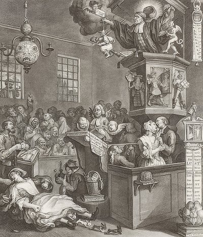 Credulity, Superstition, and Fanaticism. 1762 by William Hogarth