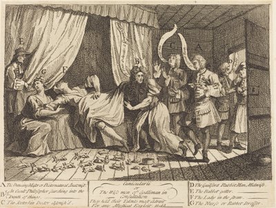 Cunicularii, or The Wise Men of Godliman in Consultation by William Hogarth