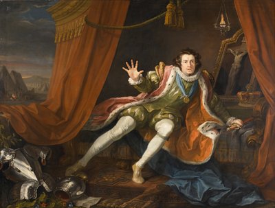 David Garrick as Richard III by William Hogarth