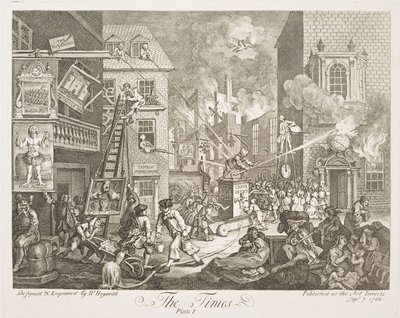 Time (Plate 1) by William Hogarth