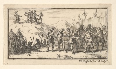 Decimation John Beaver, Roman Military Punishments by William Hogarth