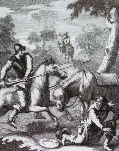 Don Quixote Seizes the Barber
