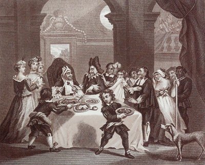 Sancho Starved by His Physician by William Hogarth