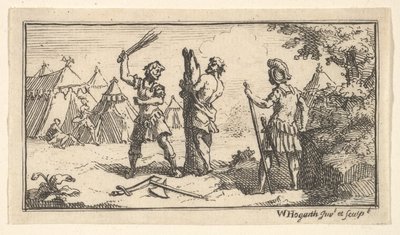 Roman Military Punishments, after John Beaver by William Hogarth