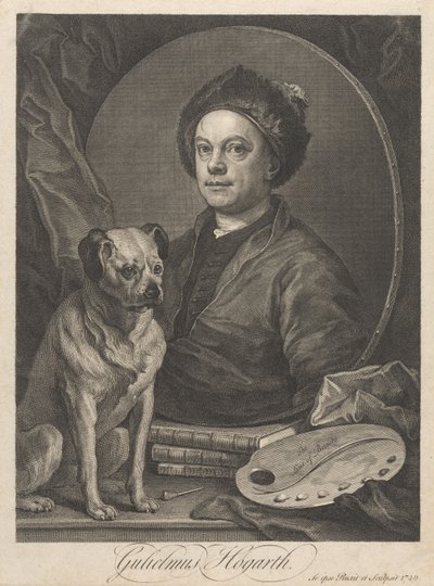 Gulielmus Hogarth by William Hogarth