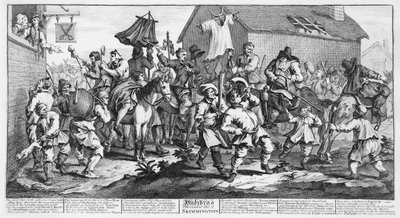 Hudibras Encounters the Skimmington, from 