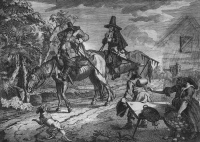 Hudibras Sallies Forth, Plate II, from 