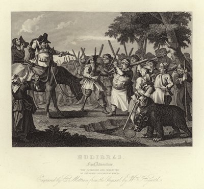 Hudibras by Samuel Butler by William Hogarth