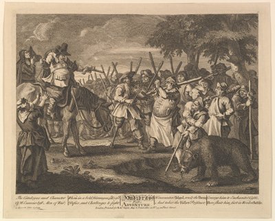 Hudibrass First Adventure Twelve Large Illustrations for Samuel Butler